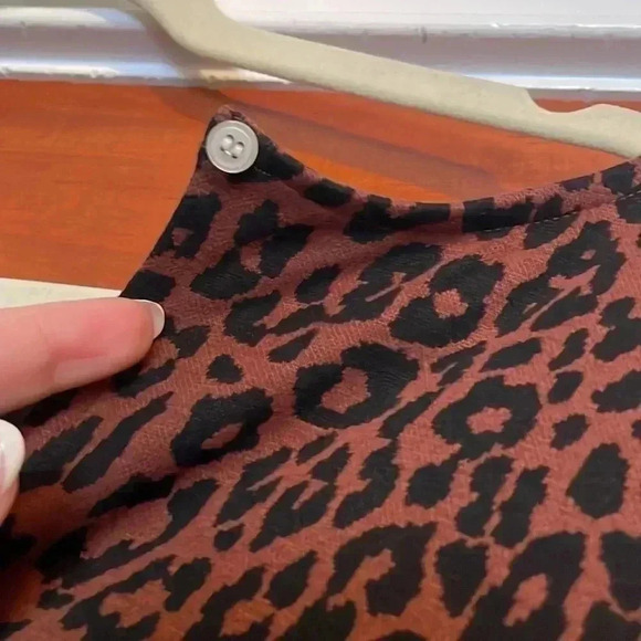 Nwt loft leopard print dress - Picture 7 of 7